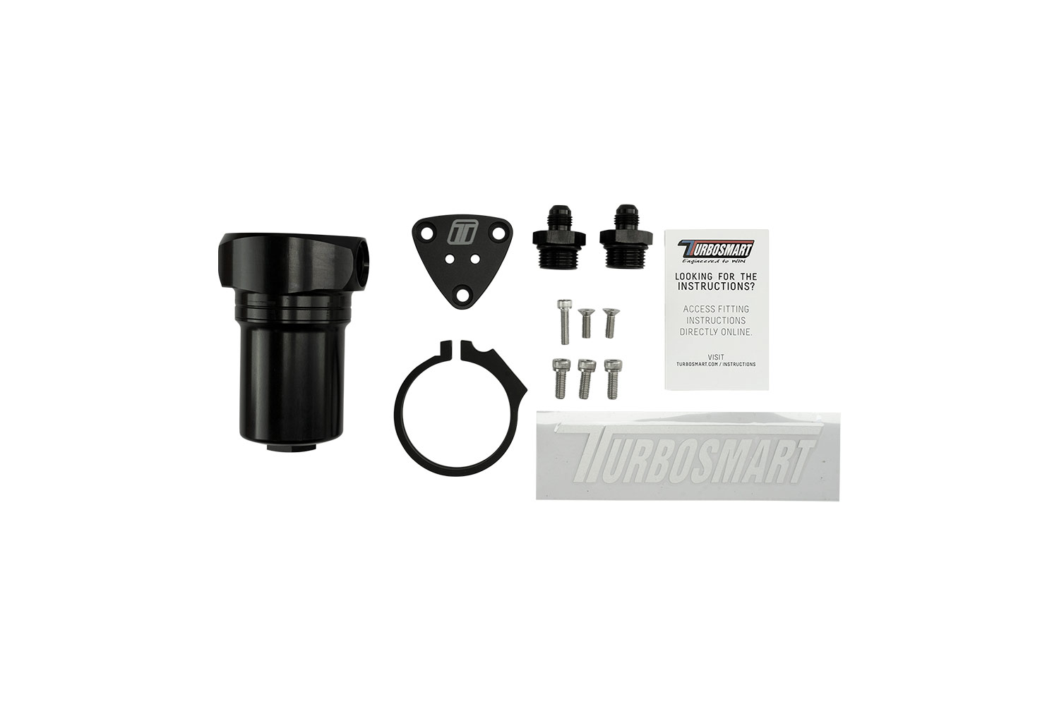 Fuel Filter Canister 10um 6AN Black - Image 5