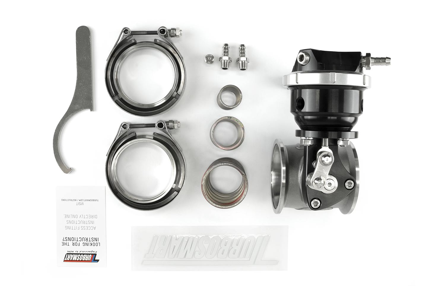 PSG50 Pneumatic Straight Gate 6psi Black - Image 6