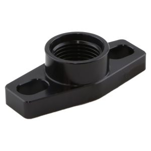 Billet Turbo Drain adapter with Silicon O-ring. 38 - 44mm slotted hole centre - small frame universal fit.