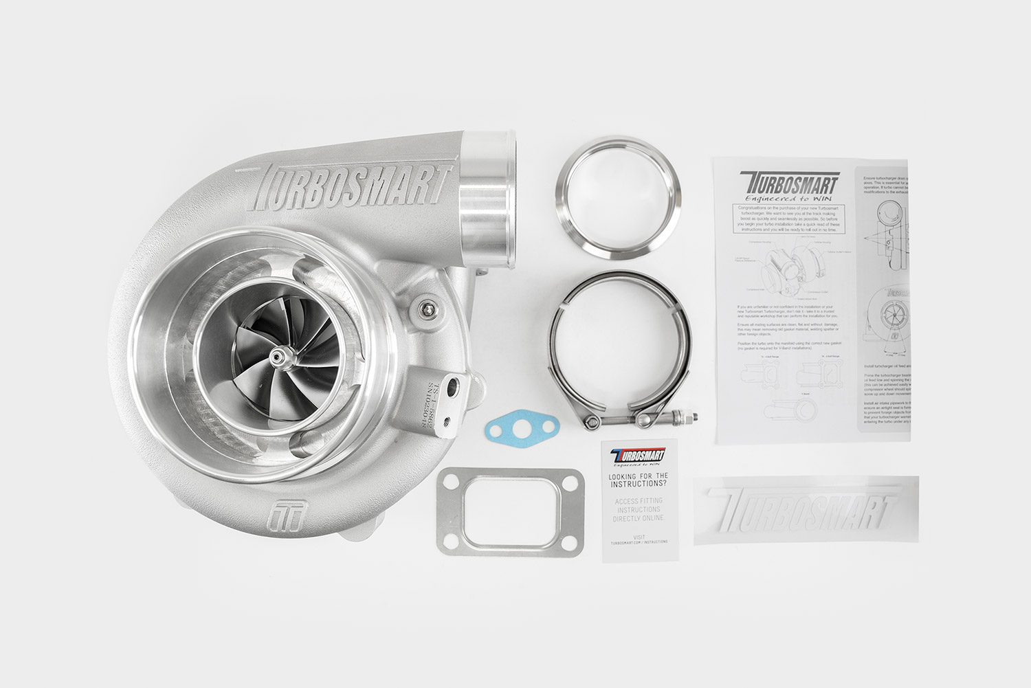 TS-1 Turbocharger 5862 T3 0.63AR Externally Wastegated - Image 5
