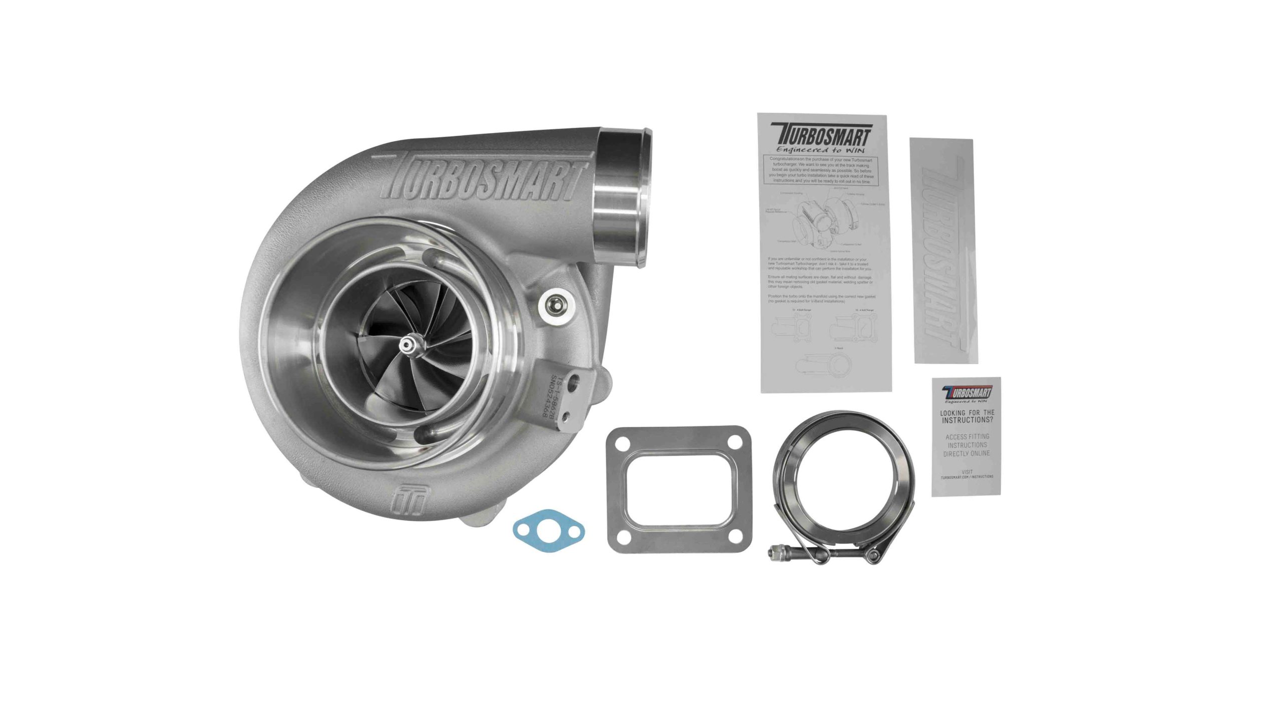 TS-1 Turbocharger 5862 T4 0.82AR Externally Wastegated - Image 6