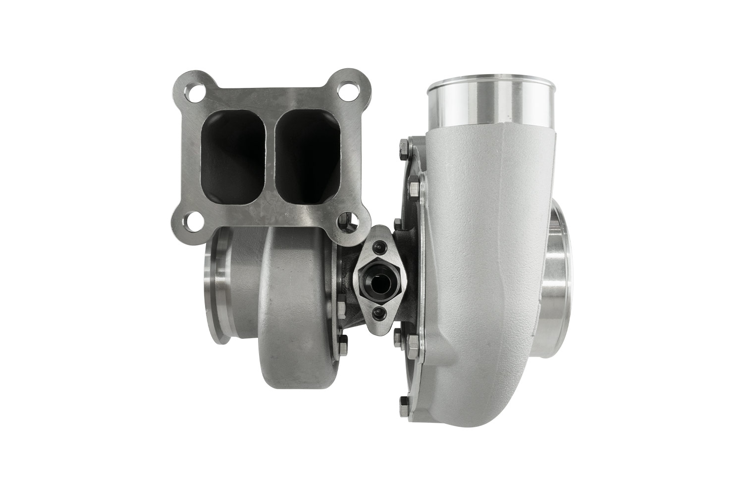 TS-1 Turbocharger 6466 T4 Divided 1.00AR Externally Wastegated - Image 4