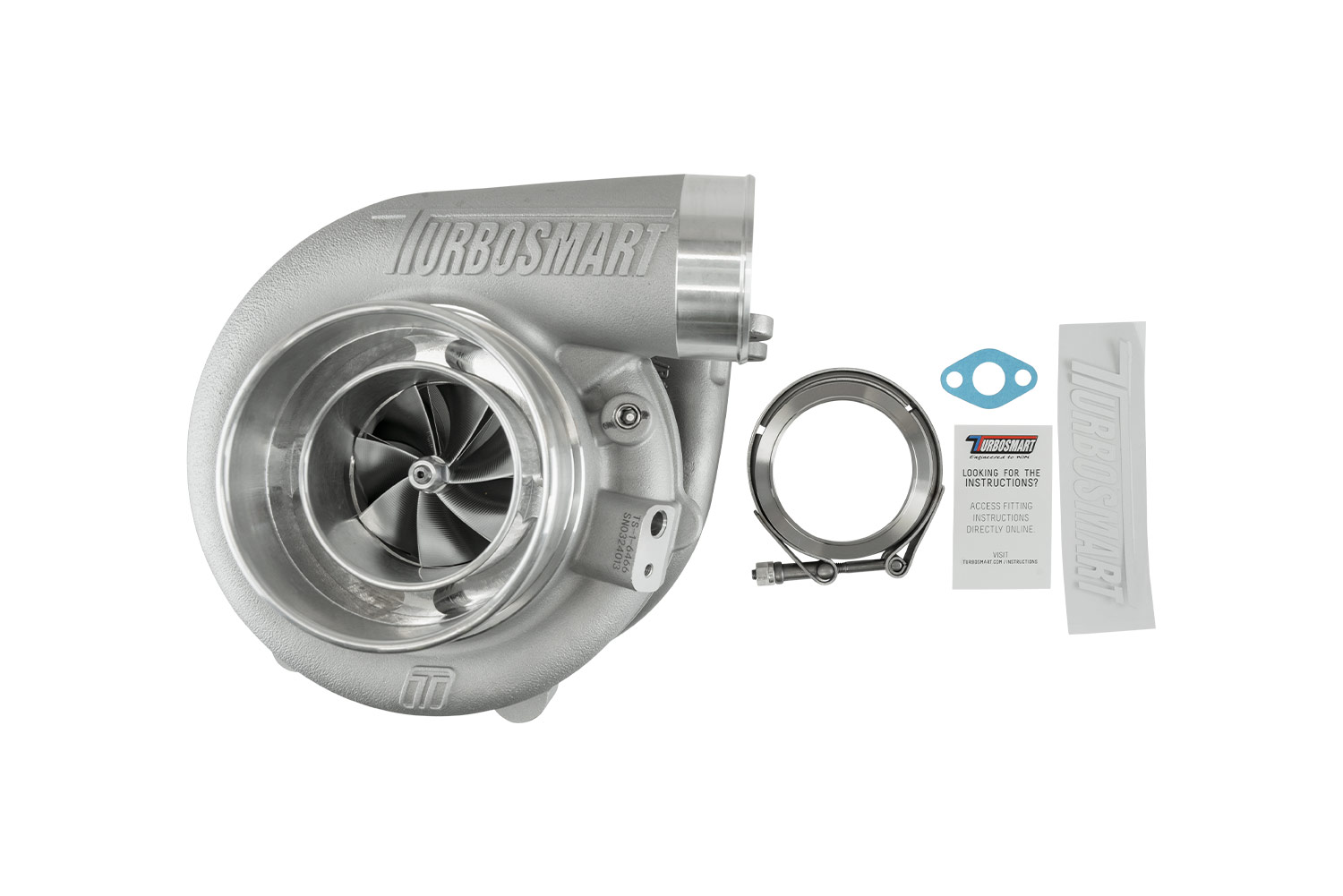 TS-1 Turbocharger 6466 T4 Divided 1.00AR Externally Wastegated - Image 6