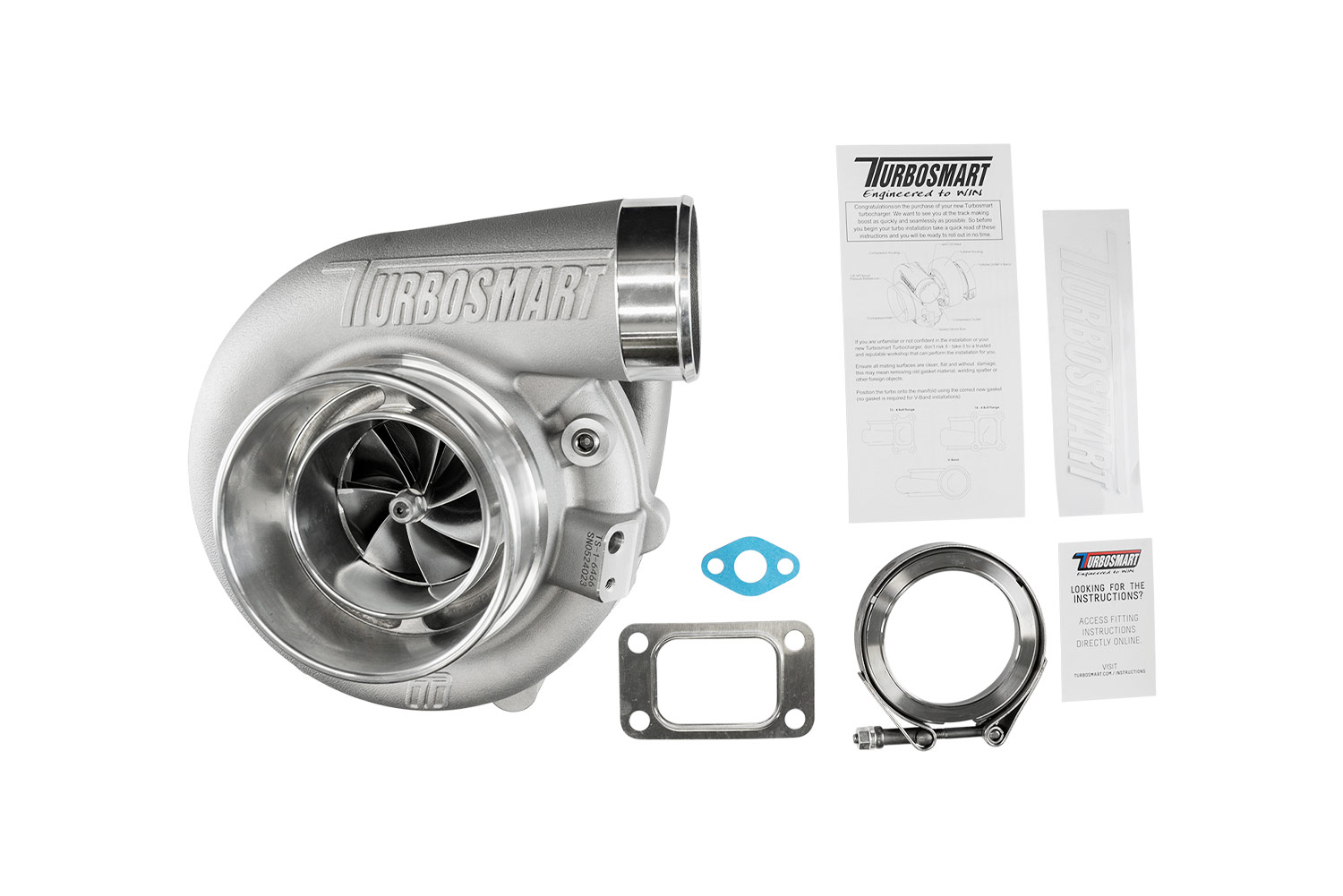TS-1 Turbocharger 6466 T3 01.10AR Externally Wastegated - Image 6