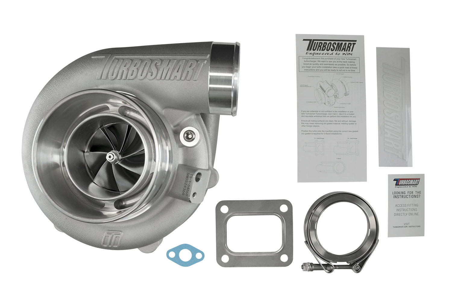 TS-1 Turbocharger 6466 T4 0.82AR Externally Wastegated - Image 6