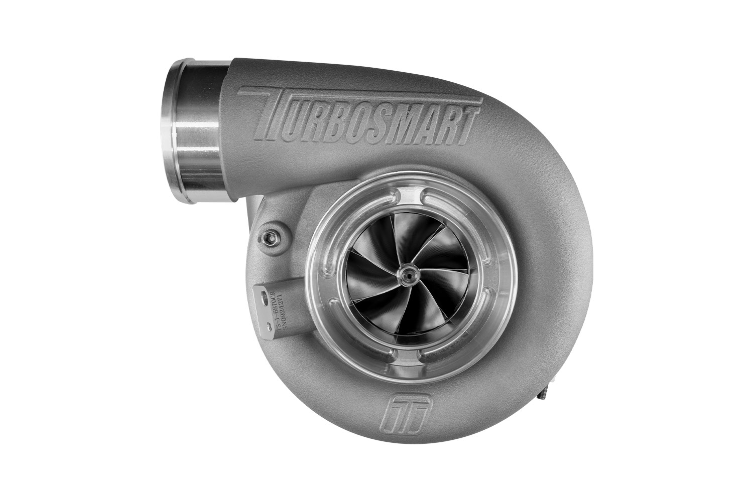 TS-1 Turbocharger 6870 V-Band Reverse Rotation 0.96AR Externally Wastegated - Image 2