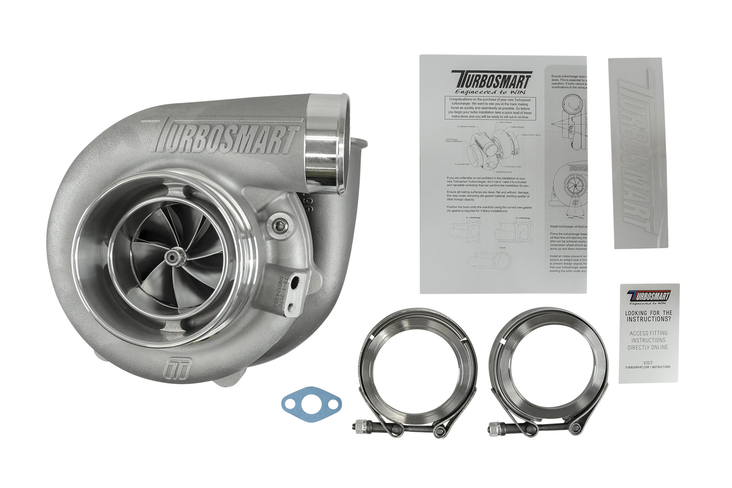 TS-1 Turbocharger 7170 (Kompact) V-Band 0.96AR Externally Wastegated - Image 6