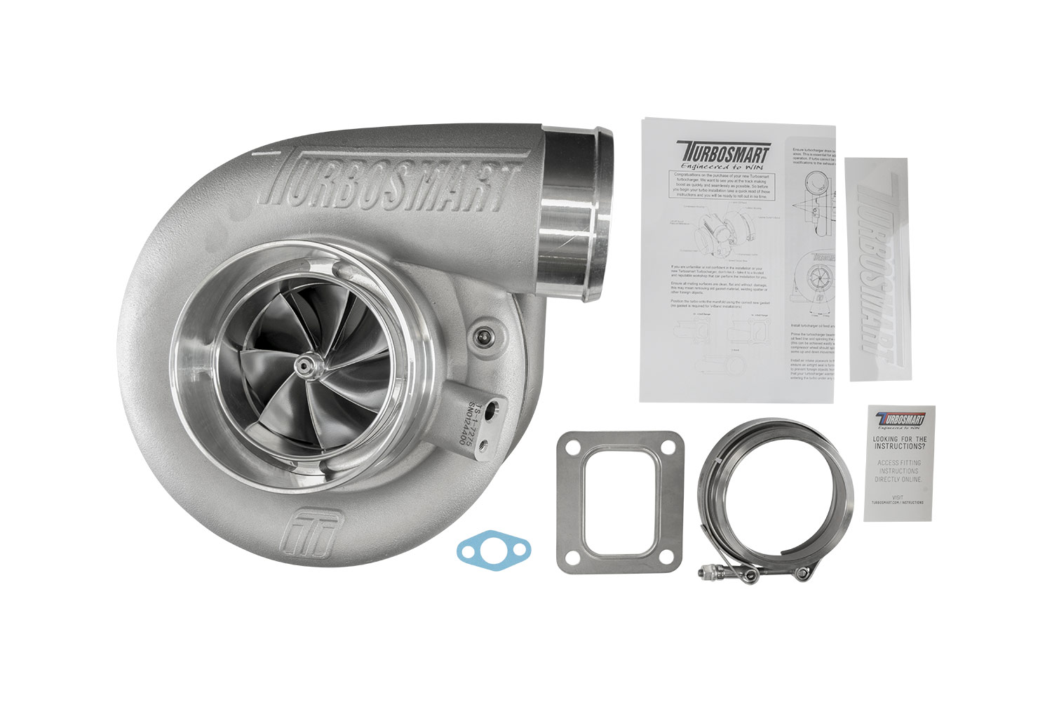 TS-1 Turbocharger 7275 T4 0.96AR Externally Wastegated - Image 6
