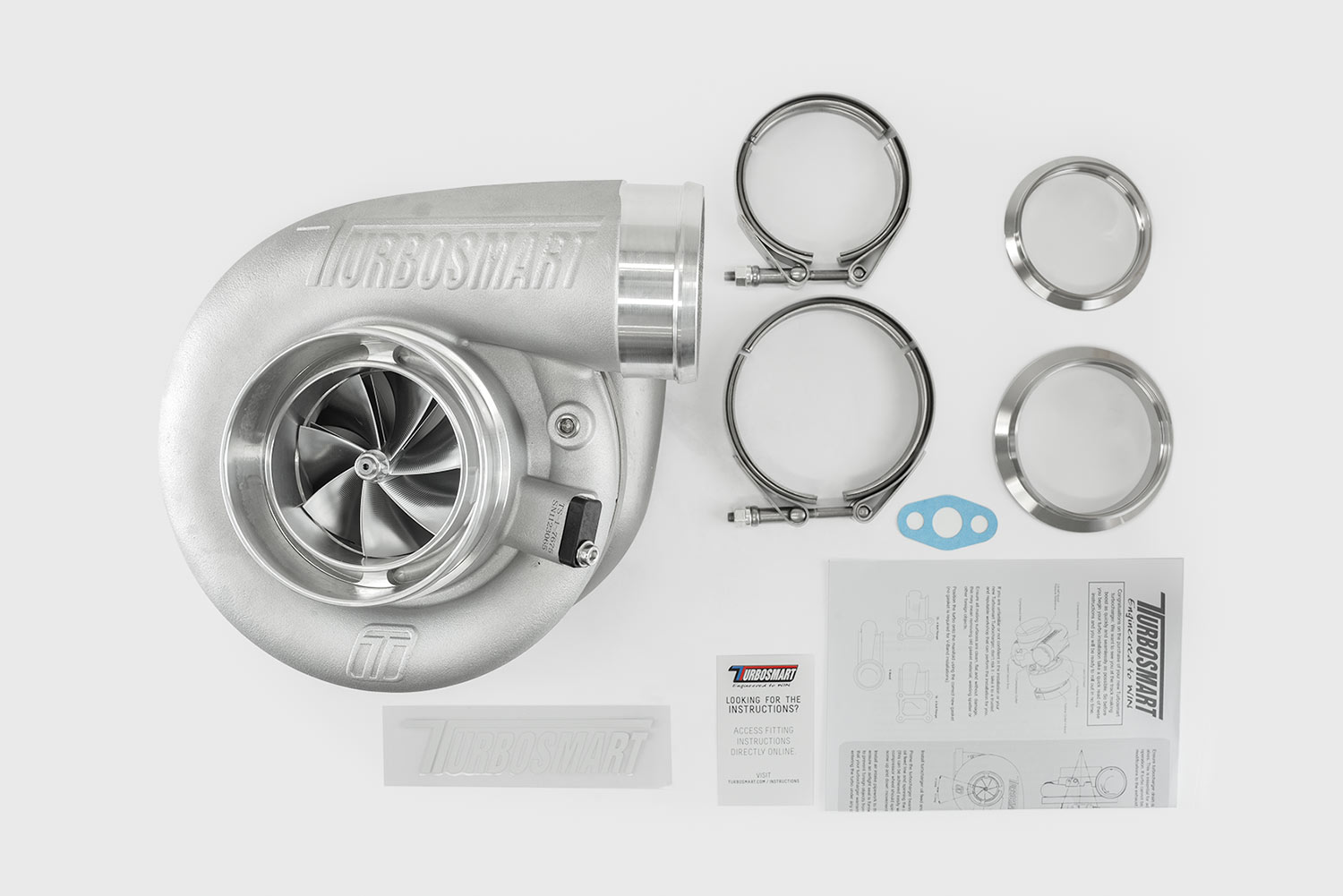 TS-1 Turbocharger 7675 V-Band 0.96AR Externally Wastegated - Image 6