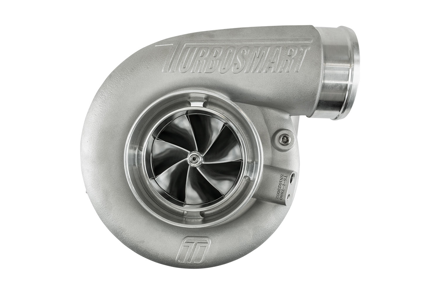 TS-1 Turbocharger 7880 V-Band 1.24AR Externally Wastegated - Image 2