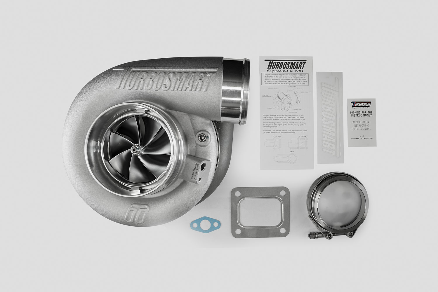 TS-1 Turbocharger 8280 T4 1.24AR Externally Wastegated - Image 6