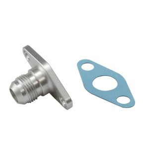 50.8mm 10AN Oil Drain Silver