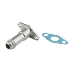 50.8mm 10AN 75mm Extended Oil Drain Silver
