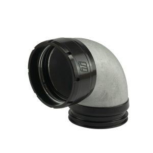 LockSleeve Turbo Adapter Compressor Outlet 2.50" to 90 Elbow Plazmaclamp 2.50"