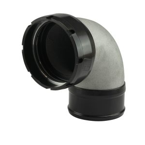 LockSleeve Turbo Adapter Compressor Outlet 3.00" to 90 Elbow Hose Barb 3.00"