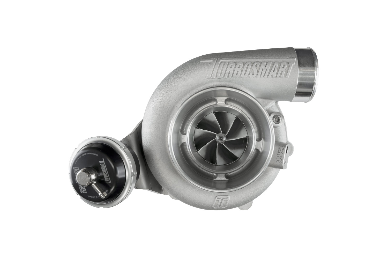 TS-2 Turbocharger (Water Cooled) 6262 V-Band 0.82AR Internally Wastegated - Image 2