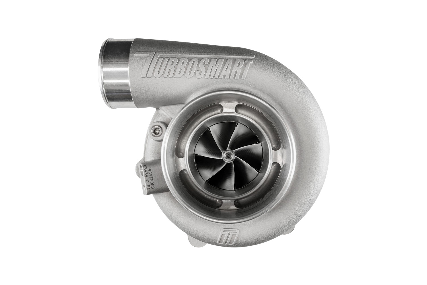 TS-2 Turbocharger (Water Cooled) 6262 V-Band Reverse Rotation 0.82AR Externally Wastegated - Image 2