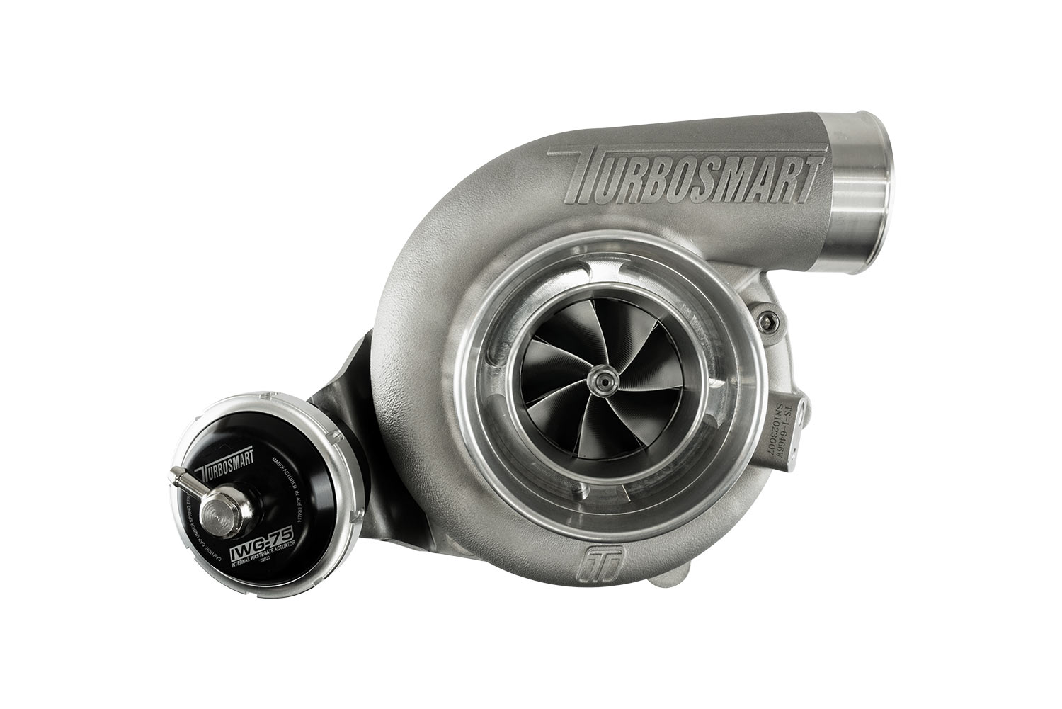 TS-2 Turbocharger (Water Cooled) 6466 V-Band 0.82AR Internally Wastegated - Image 2