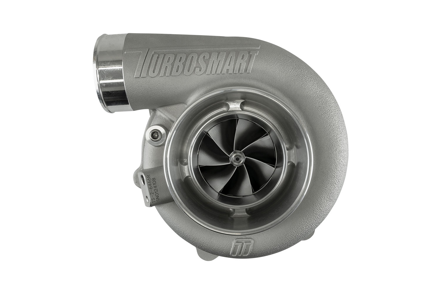 TS-2 Turbocharger (Water Cooled) 6466 V-Band Reverse Rotation 0.82AR Externally Wastegated - Image 2