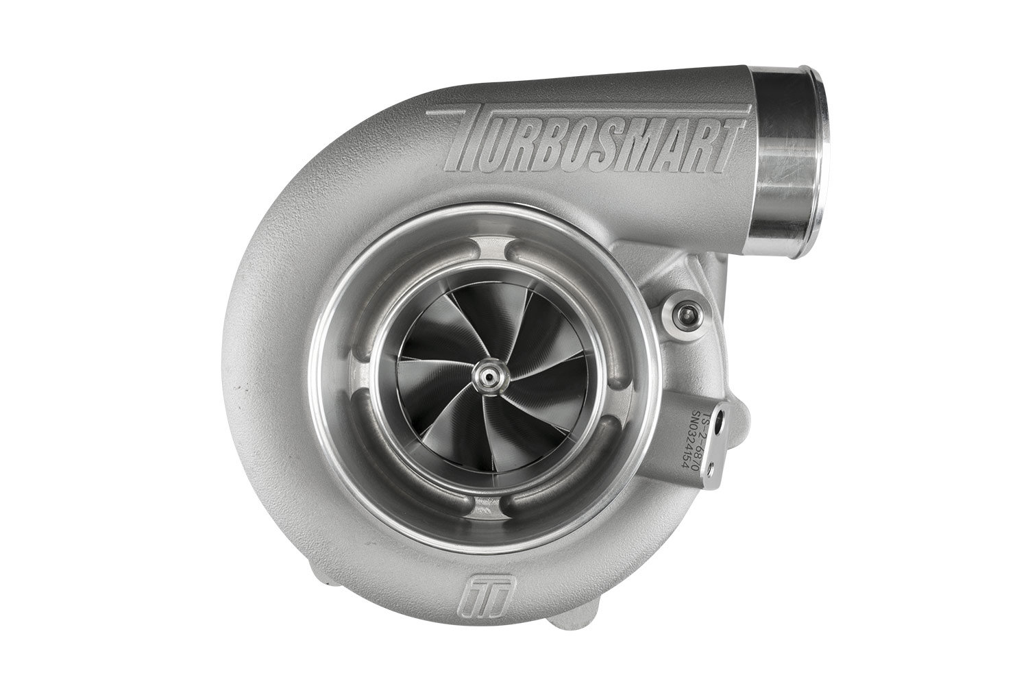 TS-2 Turbocharger (Water Cooled) 6870 (Kompact) T4 Divided 1.00AR Externally Wastegated - Image 2