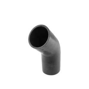 Silicon Hose 45 Elbow 2.50" BLACK