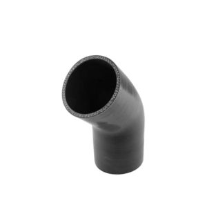 Silicon Hose 45 Elbow 3.00" BLACK