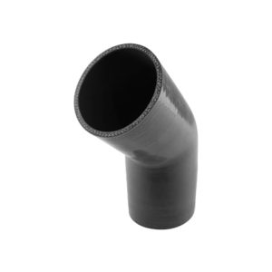 Silicon Hose 45 Elbow 3.50" BLACK