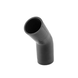 Silicon Hose 45 Reducer Elbow 2.50"-3.00" Black