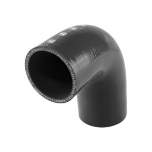 Silicon Hose 90 Reducer Elbow 2.50"-2.75" Black