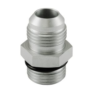 Fitting -10 AN Flare to -10 AN ORB Male Straight - Silver