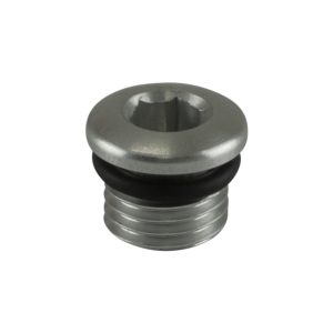 Fitting -4 AN ORB Blank - Silver