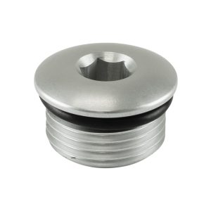 Fitting -12 AN ORB Blank - Silver