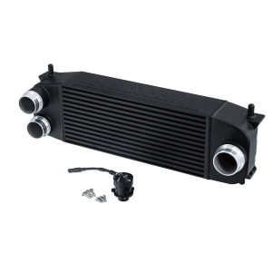Ranger/Bronco Intercooler + Blow Off Valve Kit, Black Dual Port